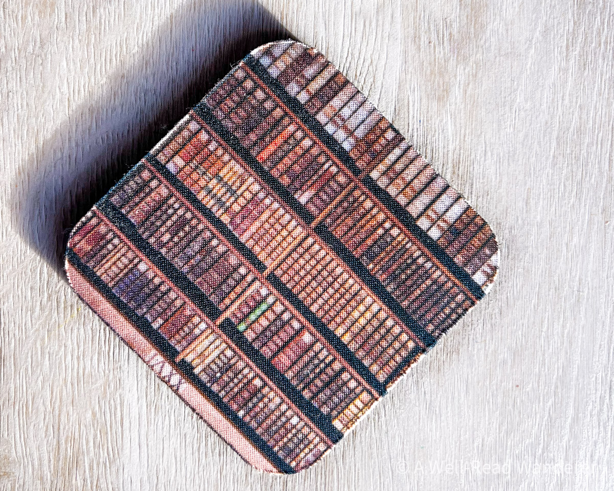 bookish coaster