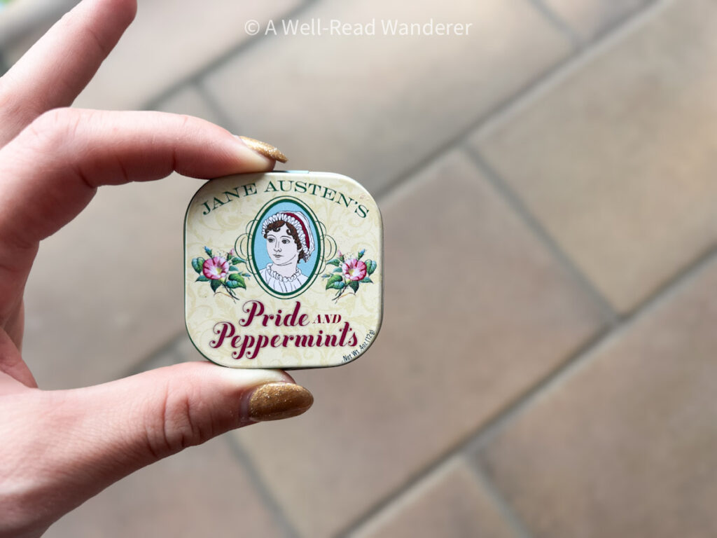 pride and peppermints held by hand