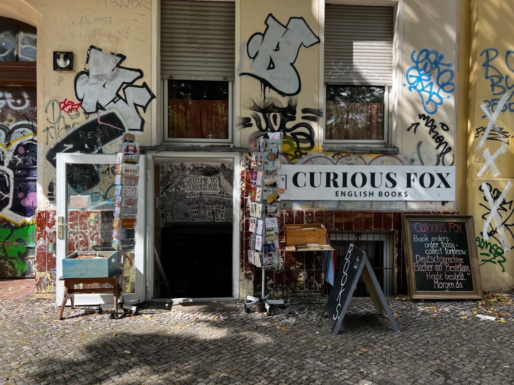 curious fox best berlin bookstores find english books in berlin