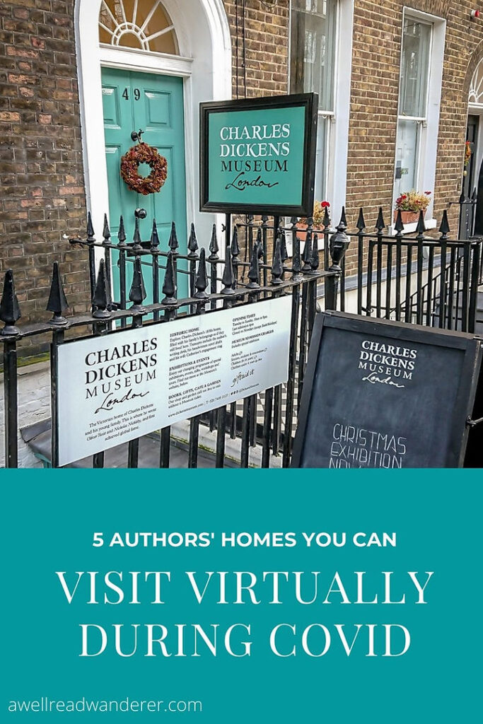 writers houses literary travel virtual museum tours edgar allan poe house jane austen house charles dickens museum jack london wolf house virtual travelling