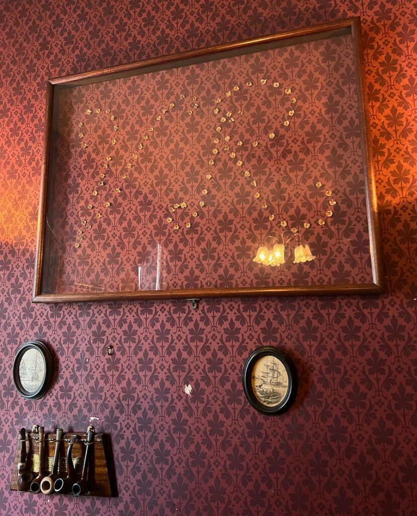 Sherlock Holmes Museum and shop London literary sites literary travel sir arthur conan doyle how to get to the sherlock holmes museum