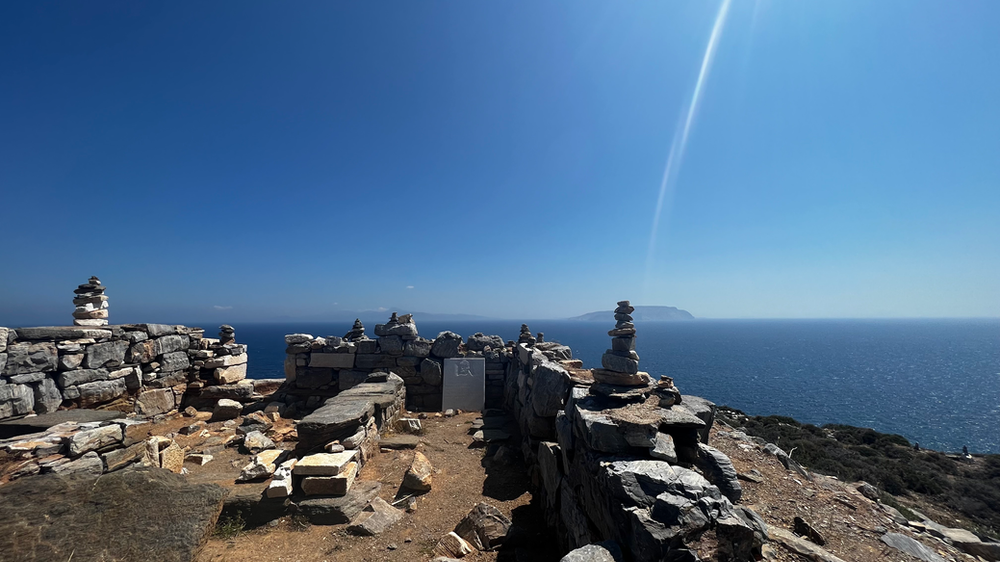 Homer's tomb on Ios, Greece homer's tomb ios island greece homer's odyssey death of homer