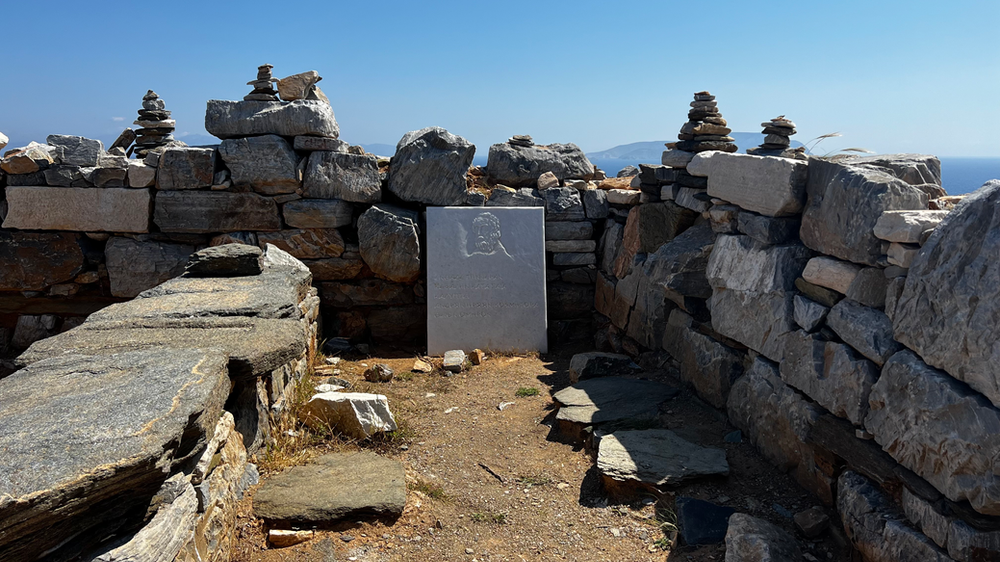 homer's tomb ios island greece homer's odyssey death of homer