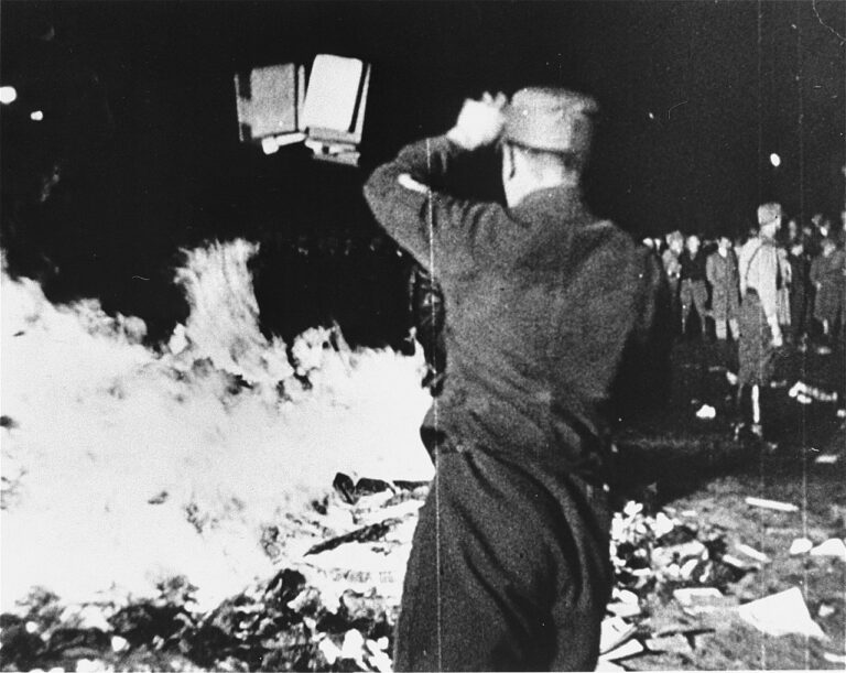 public domain image may 10 book burning at bebelplatz