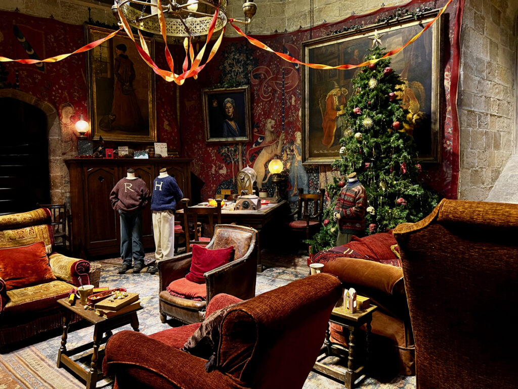gryffindor common room inside the harry potter studio tour one of the best harry potter things to do in London