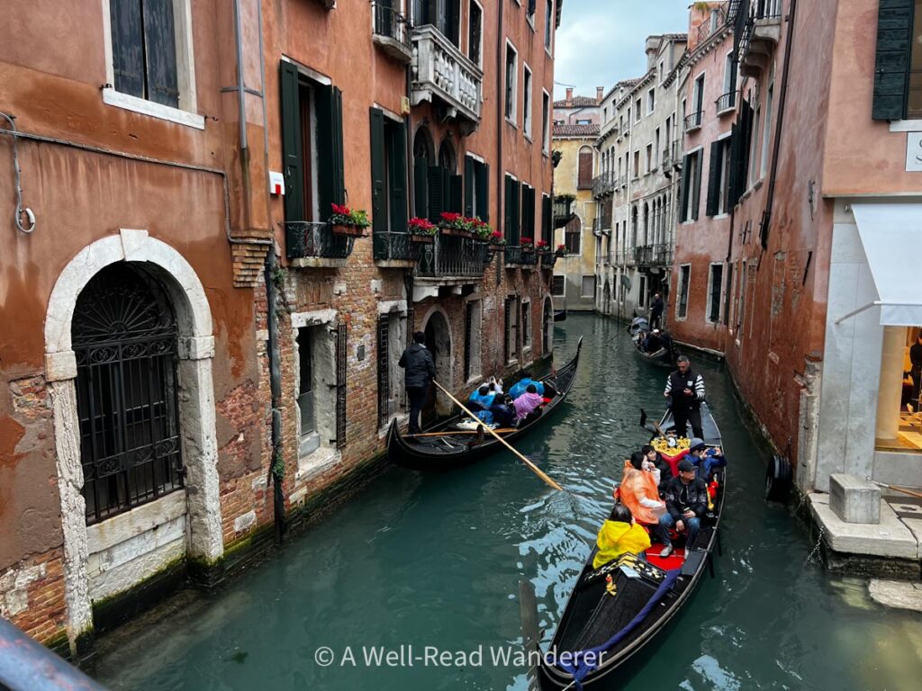 venice buildings and bridge and boats