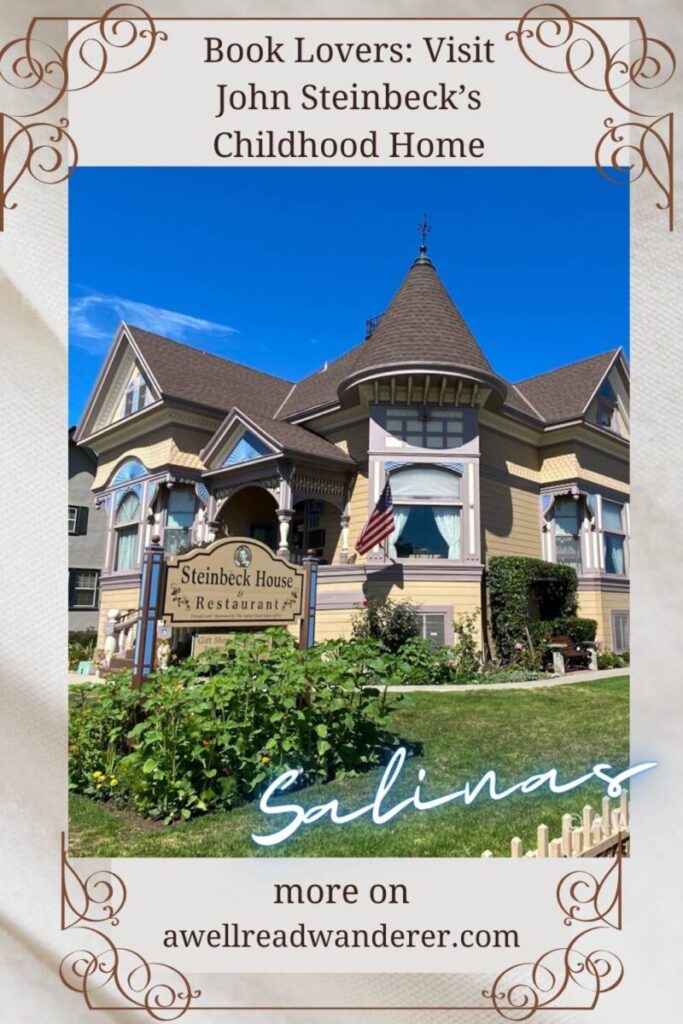 john steinbeck house salinas pin for pinterest