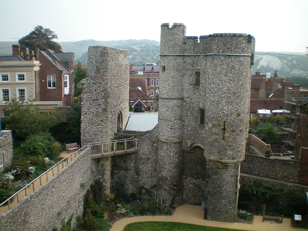 Lewes Castle public domain image