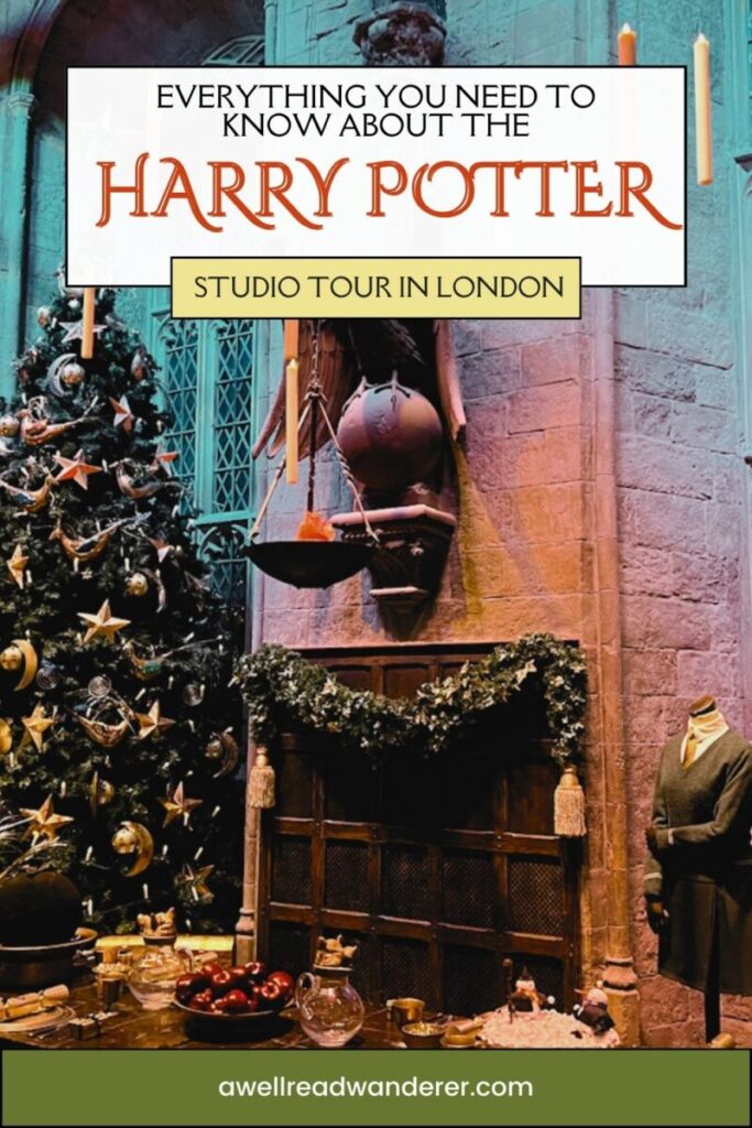 harry potter studio tour review pin for pinterest