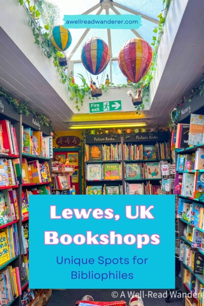 lewes uk bookshops not to miss pin for pinterest
