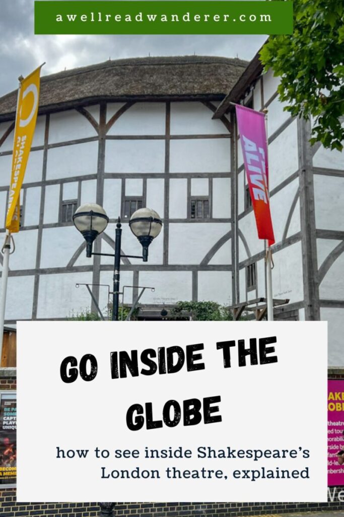 how to go inside the globe explained, pin for pinterest