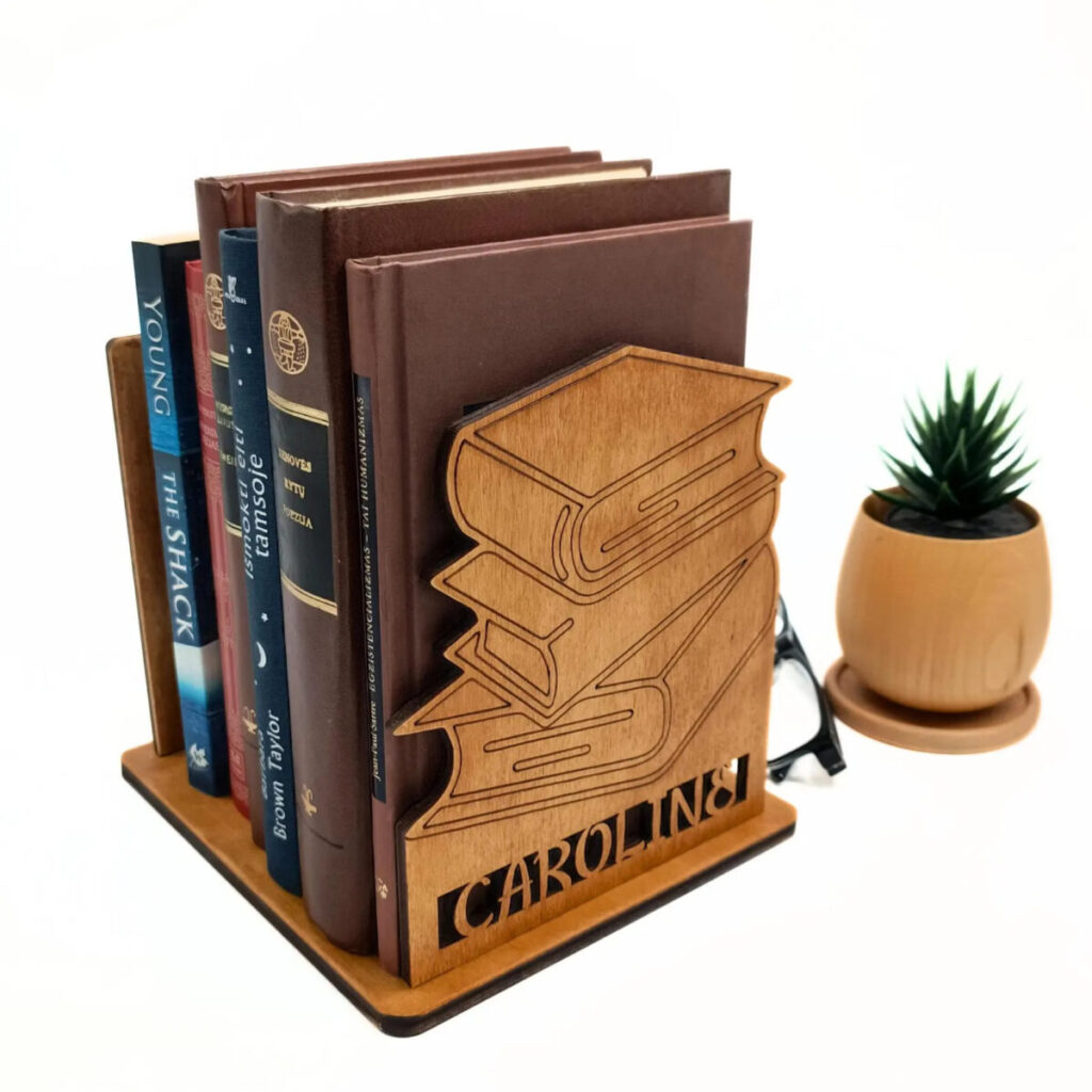 personalized bookstand for nightstand